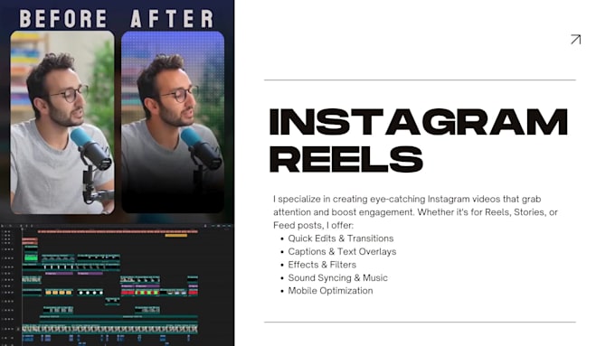 Bestseller - edit engaging youtube videos reels vlogs and podcasts professionally