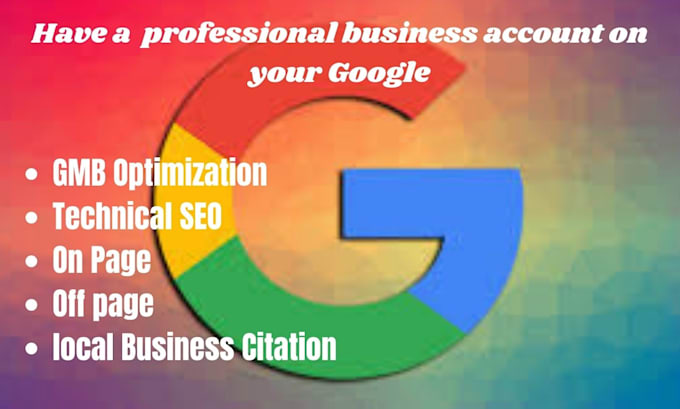 Gig Preview - Boost your local google my business, a professional account