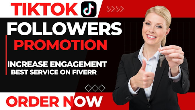 Gig Preview - Manage tiktok promotion for organic real followers growth tiktok marketing