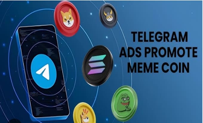 Bestseller - do telegram promotion for memecoin, solana telegram ads for crypto token success