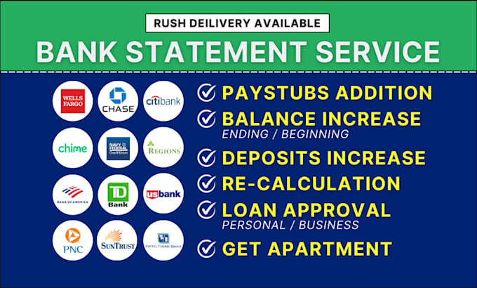 Gig Preview - Reconcile bank statement PDF to editable format, CSV, google sheets