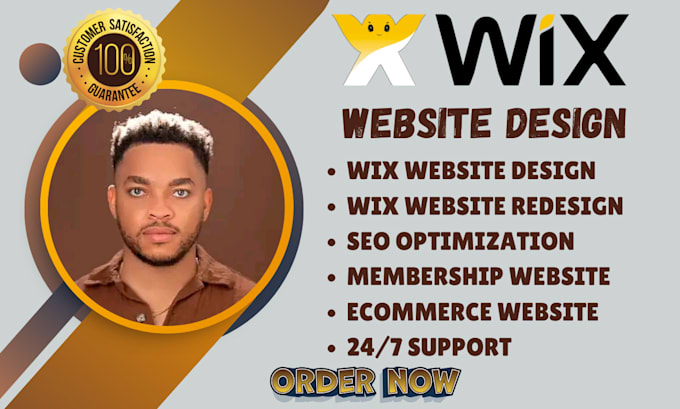 Gig Preview - Build wix website wix website design wix website redesign wix studio redesign