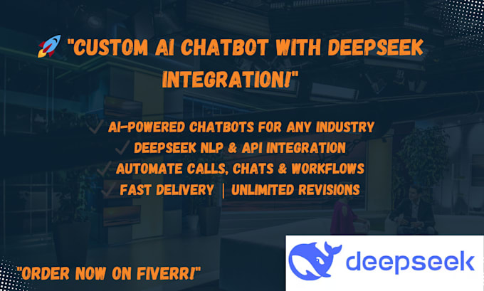 Gig Preview - Build a custom ai chatbot with deepseek