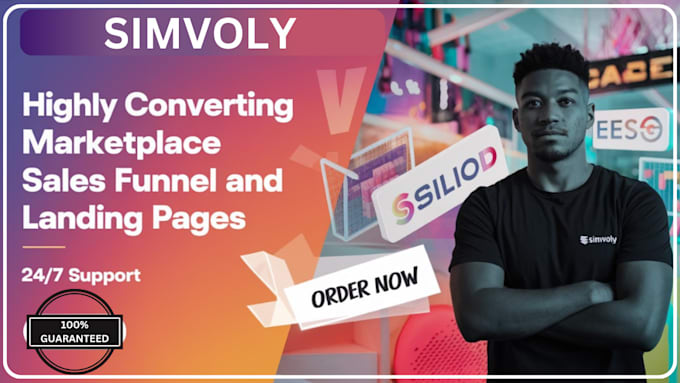 Gig Preview - Do responsive and user friendly simvoly website and funnel