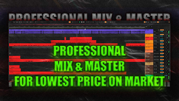 Gig Preview - Professionally mix and master your song