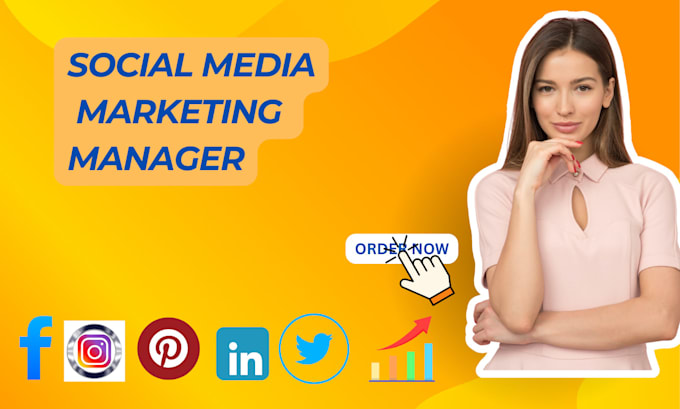 Gig Preview - Be best social media marketing manager and content creator