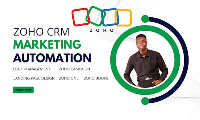 Gig Preview - Create zoho automation, zoho one, zoho books using zoho crm