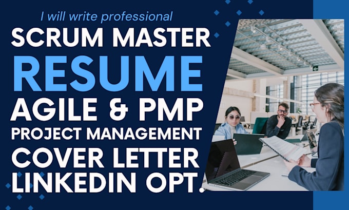 Gig Preview - Write scrum master resume, project management, scrum master and agile resume