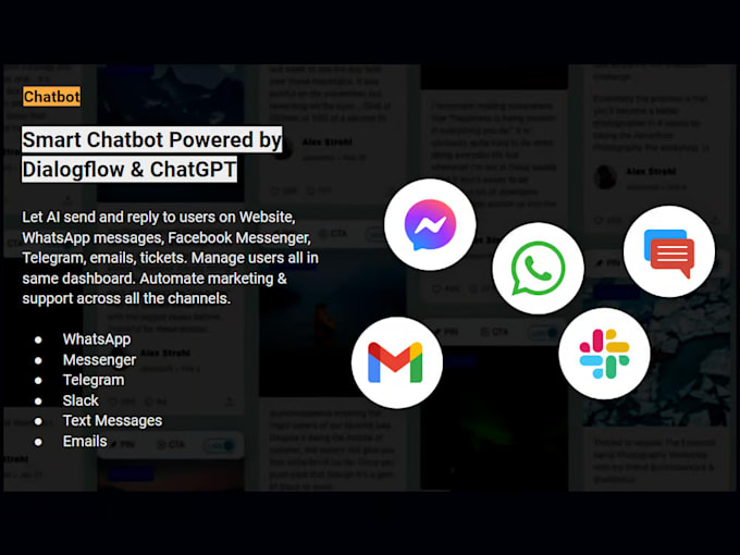 Gig Preview - Create deepseek whatsapp ai chatbot automation using manychat and dialogflow