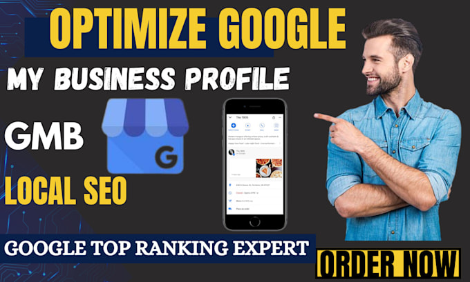 Gig Preview - Optimize google my business profile local SEO gmb maps ranking local citation