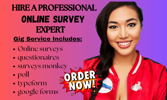 Gig Preview - Fill online surveys create online surveys and questionnaires surveys monkey poll