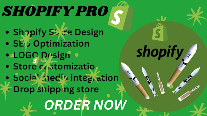 Gig Preview - Create a highly converting shopify store for france, germany,spain