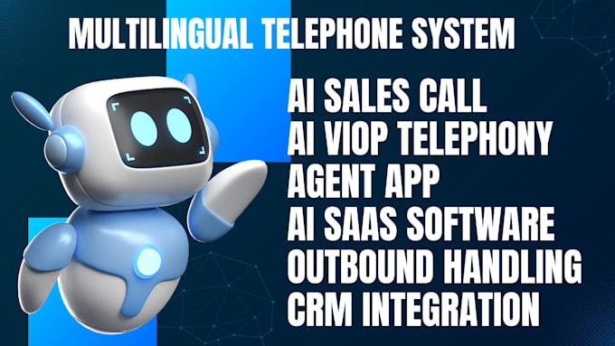 Gig Preview - Do dasha ai voice agent retell ai telephony agent app ai saas crm automation ghl