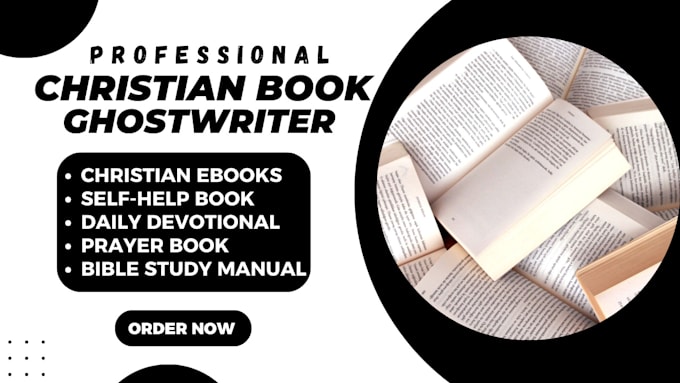 Gig Preview - Christian book ghostwrite edit christian ebook, daily devotional, self help book