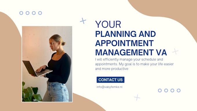 Gig Preview - Efficiently manage your appointments and schedule