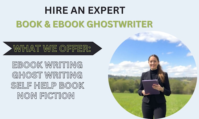 Gig Preview - Be your ghost book writer on self help book children writing business book novel