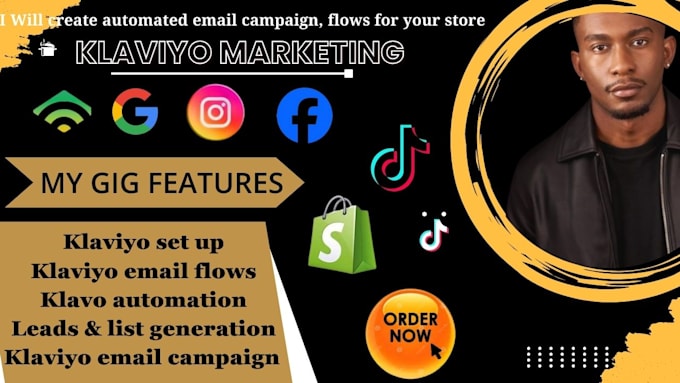 Bestseller - create automated klaviyo email flows, email campaign for your store