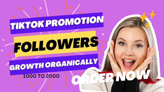 Gig Preview - Manage tiktok promotion and marketing for organic real follower growth