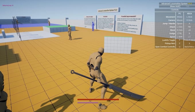 Gig Preview - Program 3d unreal engine game development mechanic blueprint ai inventory system