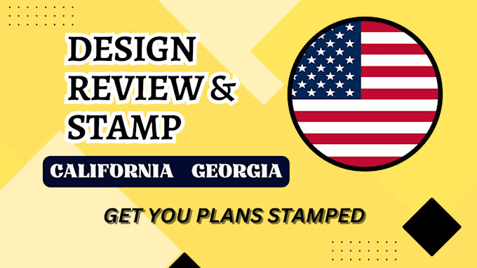 Gig Preview - Review stamp as licensed civil and structural engineer in california and georgia