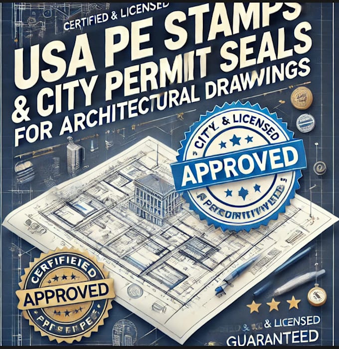 Bestseller - get USA pe stamps and city permit seals for your architectural drawings