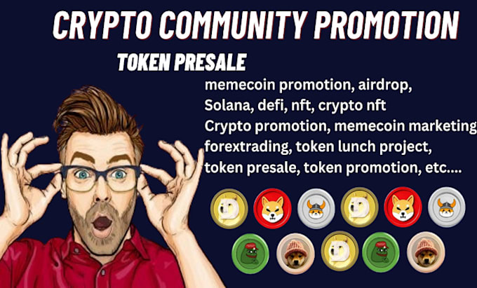 Gig Preview - Do solana meme coin promotion, meme coin marketing telegram crypto promotion