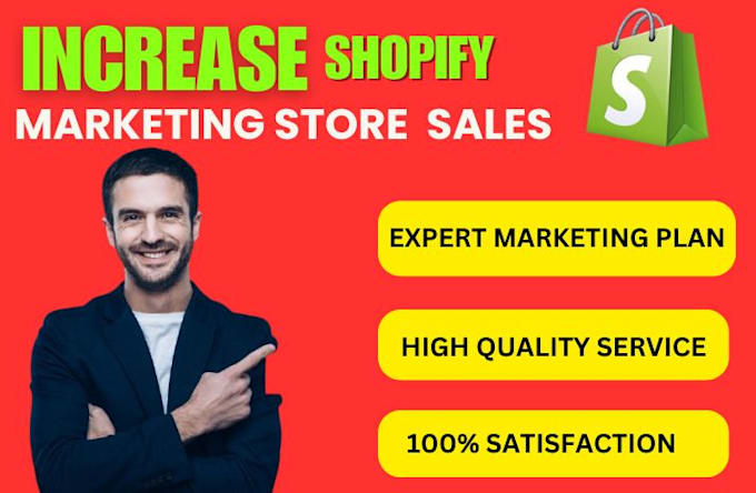 Gig Preview - Enhance shopify sales dropshipping store marketing ecommerce shopify market