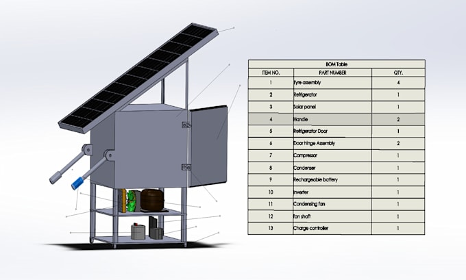 Gig Preview - Design solidworks cad 3d model in solidworks and fusion 360