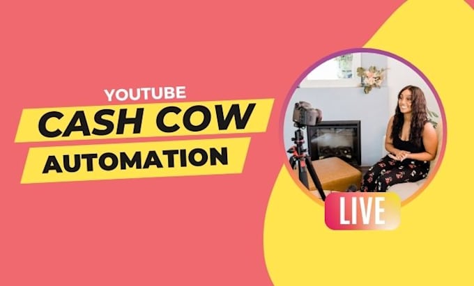 Gig Preview - Create automated cash cow cash cow youtube cash cow channel