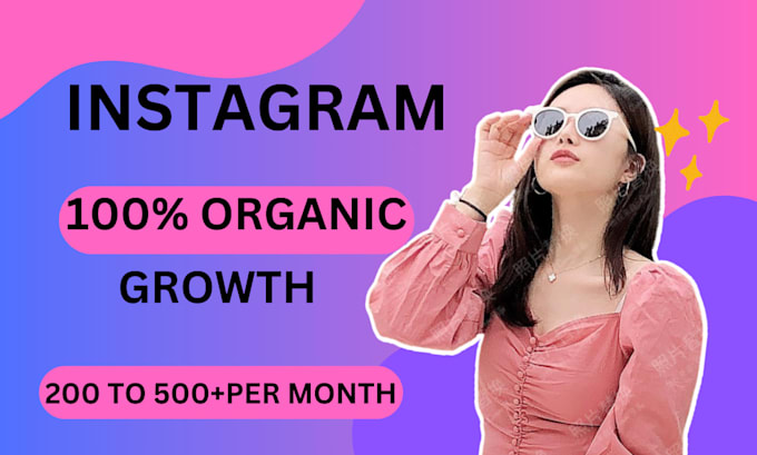 Gig Preview - Instagram marketing or promotion for organic growth