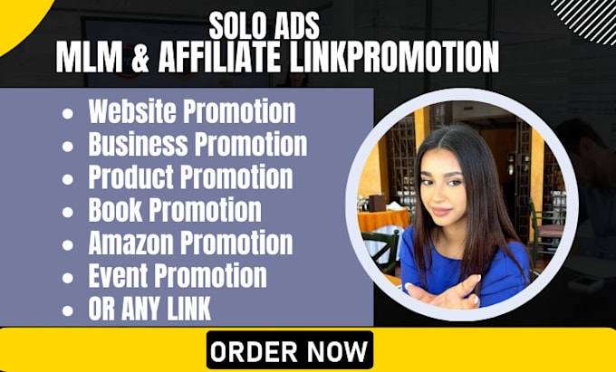 Gig Preview - Guarantee signup leads affiliate marketing USA solo ads campaign MLM promotion