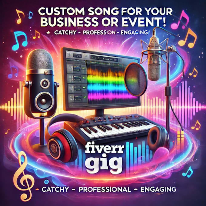 Gig Preview - Create a professional, catchy song to promote your brand