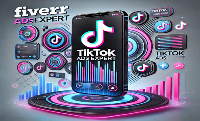 Gig Preview - Run,manage tiktok ads campaign as an expert tiktok advertiser and manager