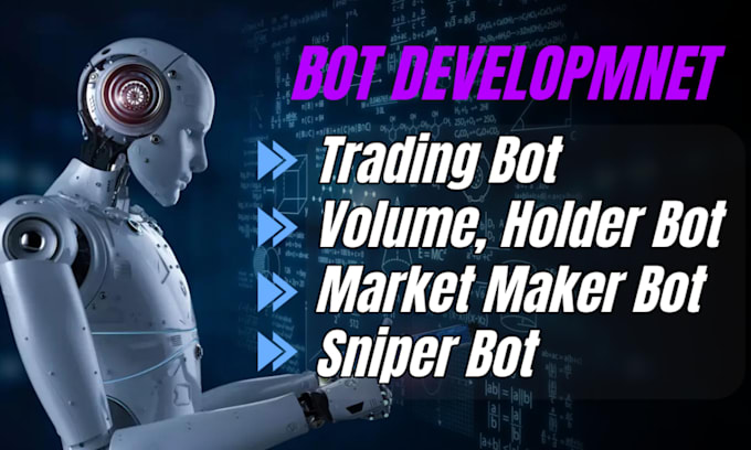 Gig Preview - Build volume holder trading bot jito bundle on solana sui xrp pump fun