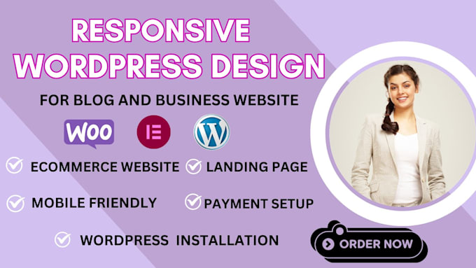 Bestseller - design responsive wordpress website wordpress website redesign wordpress blog