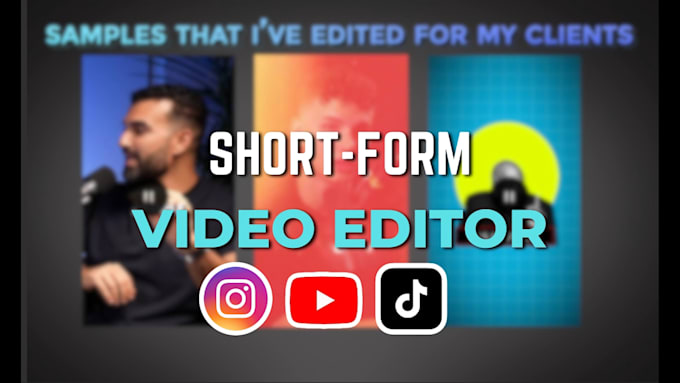 Gig Preview - Edit your videos exactly how you need, fast and high quality editing