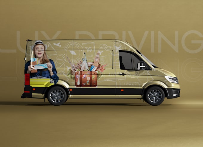 Bestseller - design professional truck, car, van, boat wrap for you