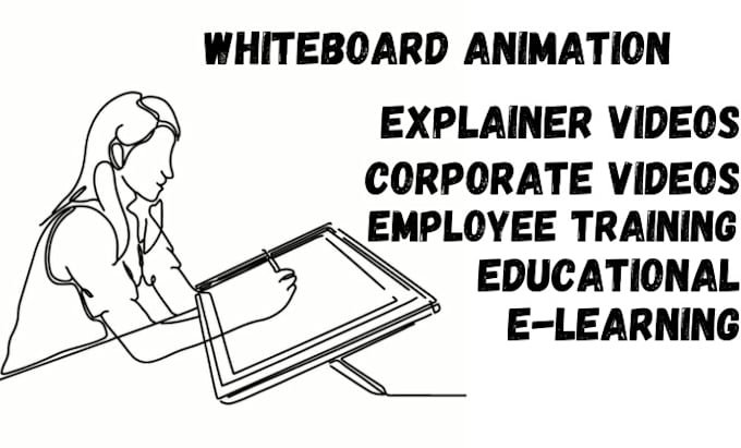 Gig Preview - Do whiteboard animation for educational videos, employees training, or elearning