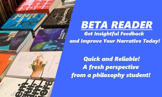 Bestseller - beta read your manuscript and offer valuable insights