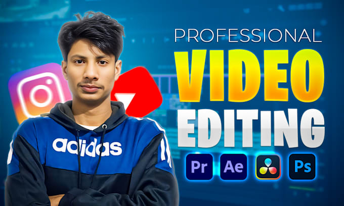 Gig Preview - Do professional video editing for you