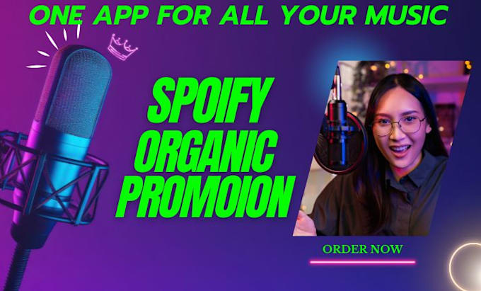 Gig Preview - Do viral organic spotify promotion, music promotion, playlist curator