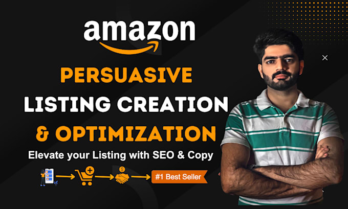 Gig Preview - Amazon listing creation optimization and listing copywriting