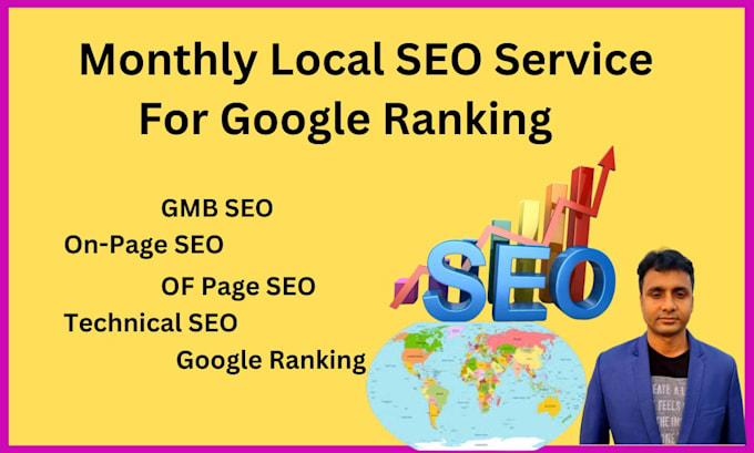 Gig Preview - Provide advanced monthly local SEO service for map and google rankings