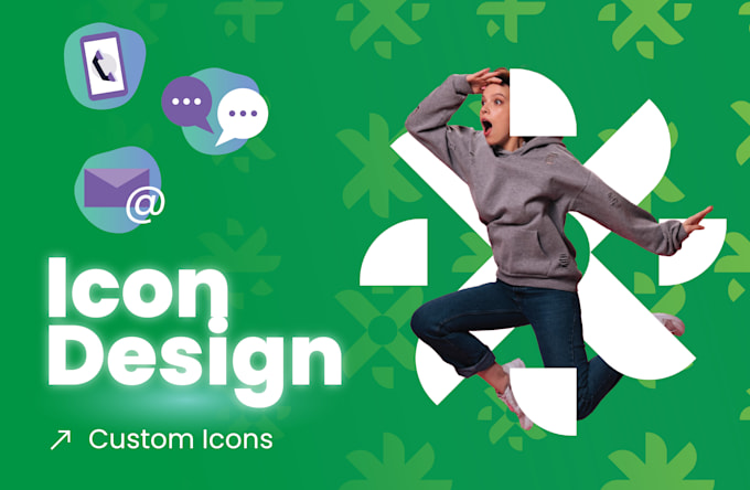 Gig Preview - Design professional custom icon design for apps websites and branding