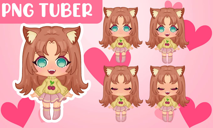 Gig Preview - Chibi style pngtuber models