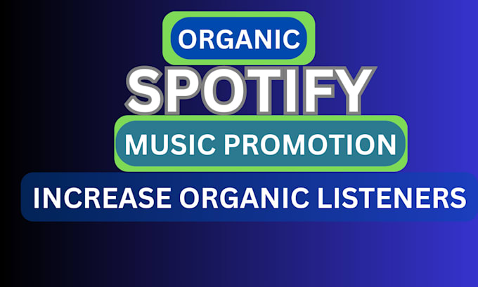 Bestseller - do organic soundcloud monthly listeners, spotify streams listeners promotion