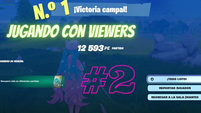 Gig Preview - Juego contigo fortnite por diversión o competitivo