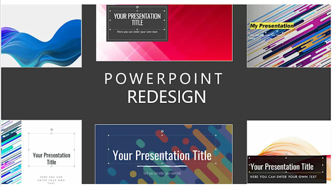 Gig Preview - Redesign your powerpoint presentation