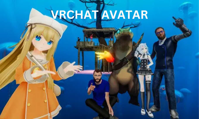 Bestseller - do custom 3d avatars, emotes, pvp system and props for vrchat, vtuber and roblox