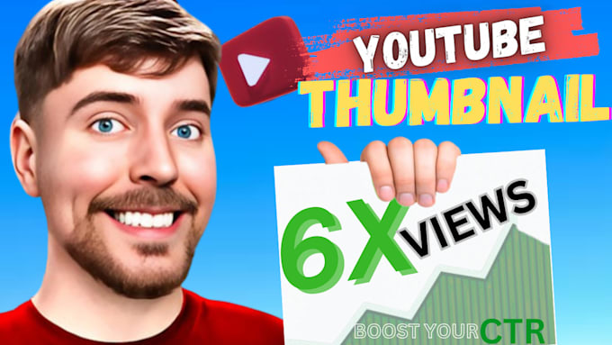 Gig Preview - Design an attractive and eye catchy youtube thumbnail